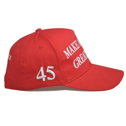 Trump, a popular Trump hat on Amazon