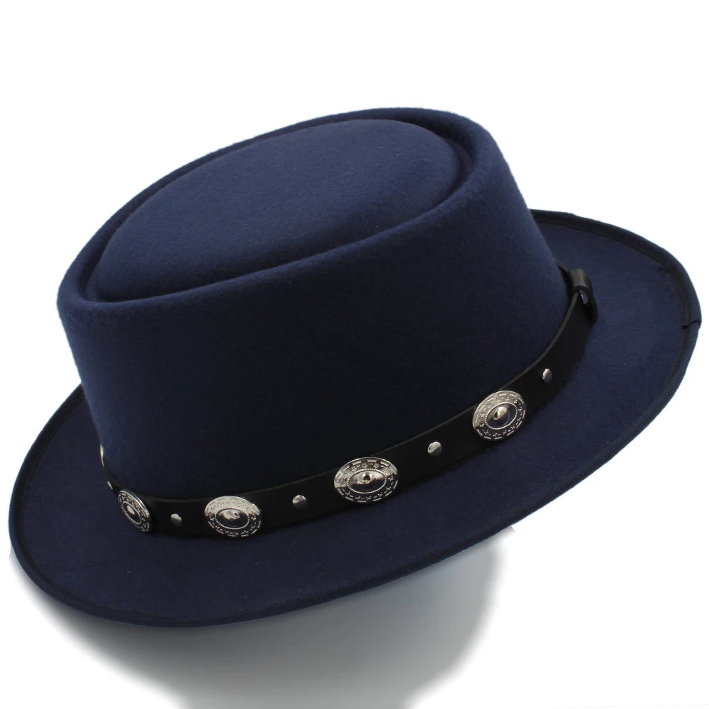Pork Pie Fedora Hat – Timeless Retro Elegance