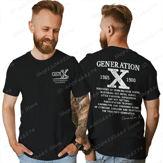 Proud Gen X: The Vintage Generation – Classic Crew Neck Tee