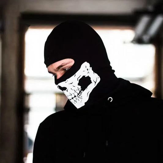 Halloween Skull Print Balaclava – Ultimate Ghost Face Protection
