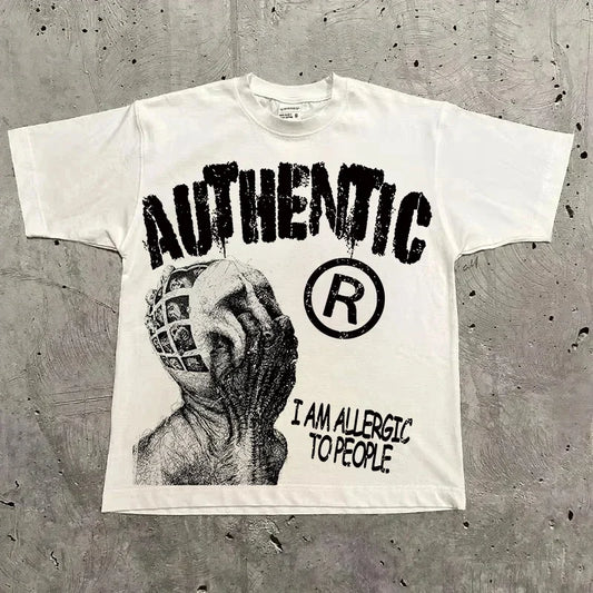 Harajuku Y2K Graphic T-Shirt | Oversized Streetwear Tee | 15 Colors, 30 Designs