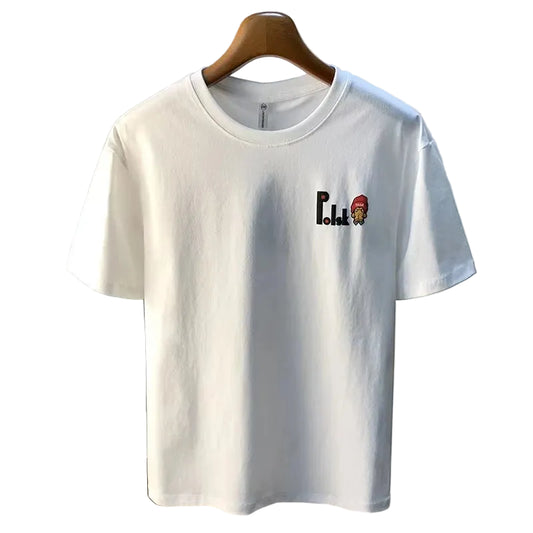 Men and Women Short Sleeve T-Shirt Print Casual Fashion 2026 Summer new Versatile Half Sleeve Top Men's Breathable Comfor Tees