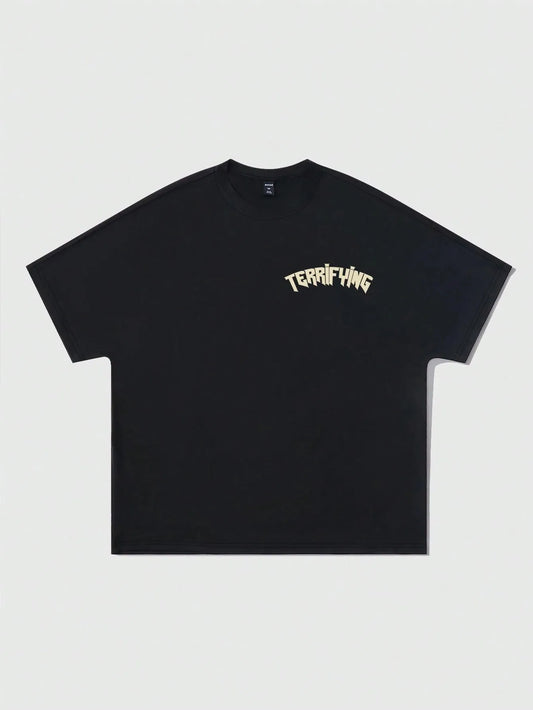Men's T-Shirt 3D Letter Print | Streetwear Summer 2026