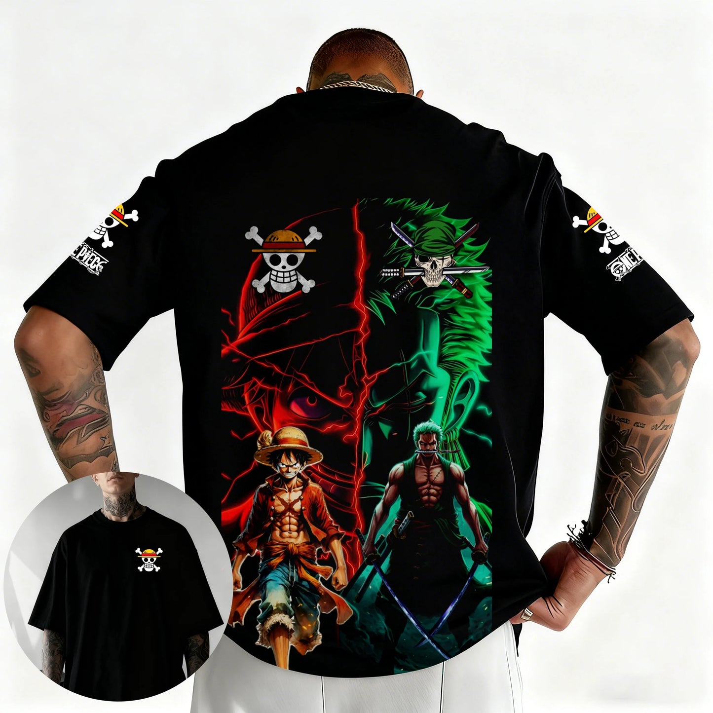One Piece Anime T-Shirt – Set Sail with the Straw Hat Crew