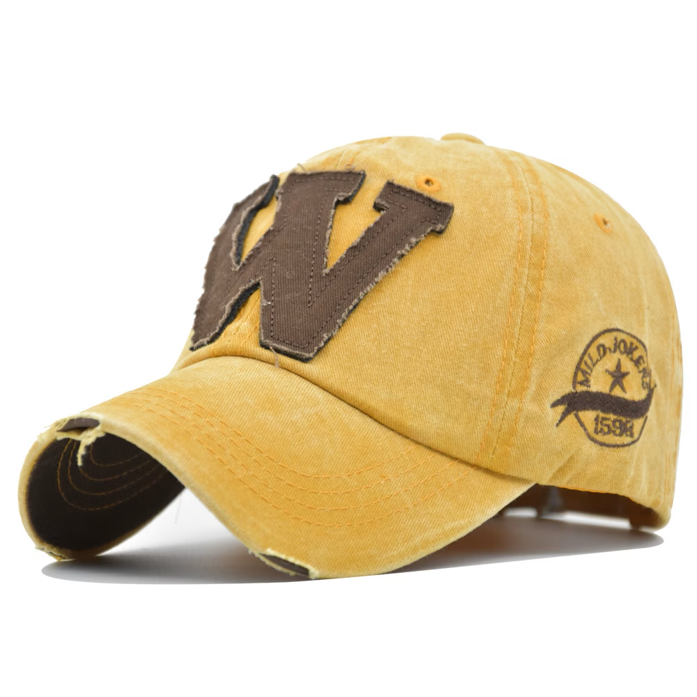 Washed 3D Embroidered Cap – Vintage Style Meets Modern Detail
