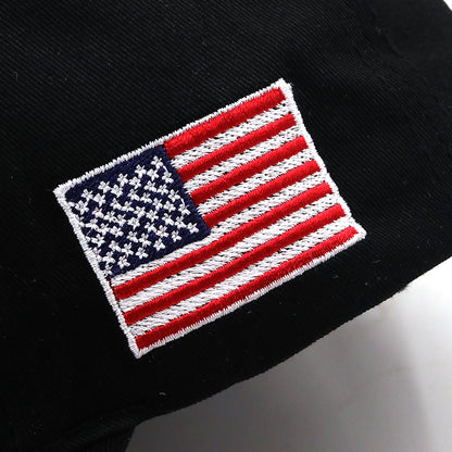 Letter USA Embroidery Baseball Cap – Patriotic Style for Couples