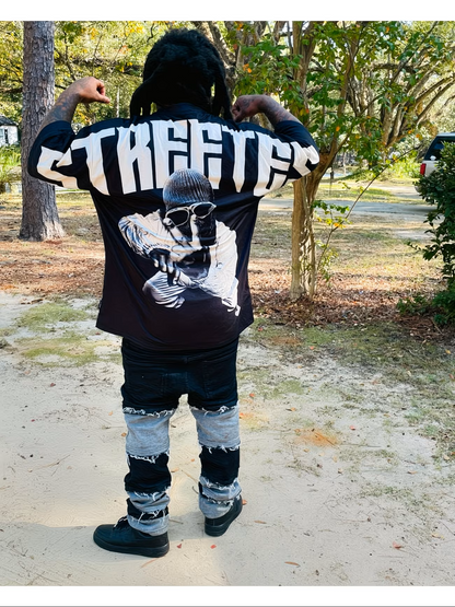 STREETES Longsleeve – Black Graphic