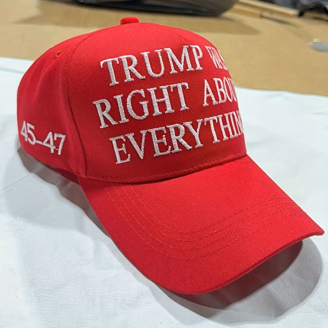 Trump Was Right About Everything – Bold Statement Cap