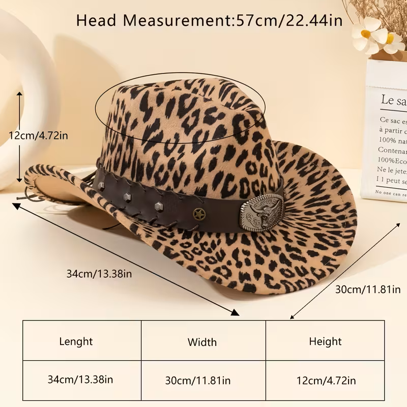 Western Panama Hat – Bold Style for Every Adventure