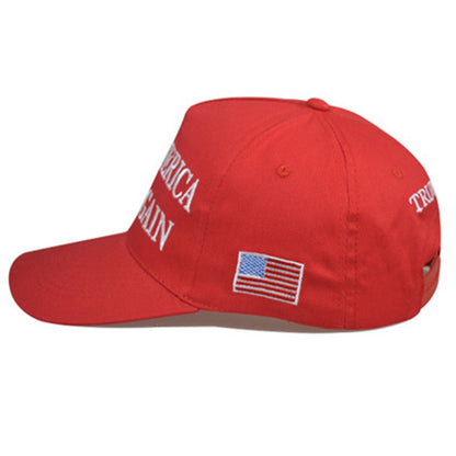 Trump, a popular Trump hat on Amazon