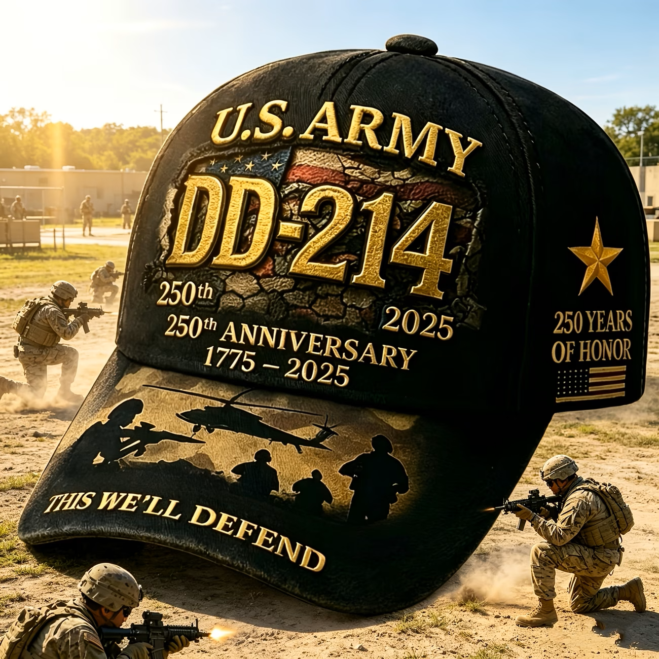 U.S. Army 250th Anniversary Baseball Cap – Honor the Legacy