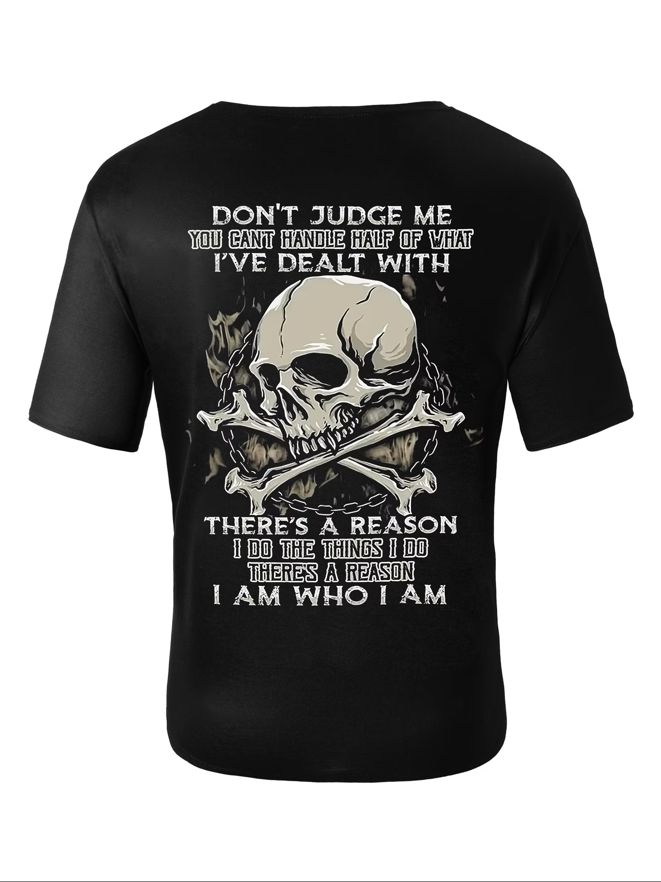 Men’s 3D Skull Graphic Tee – Bold Streetwear for the Summer