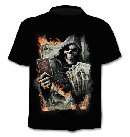 3D Animal Print T-Shirt – Unisex Graphic Tee with Cartoon Patterns