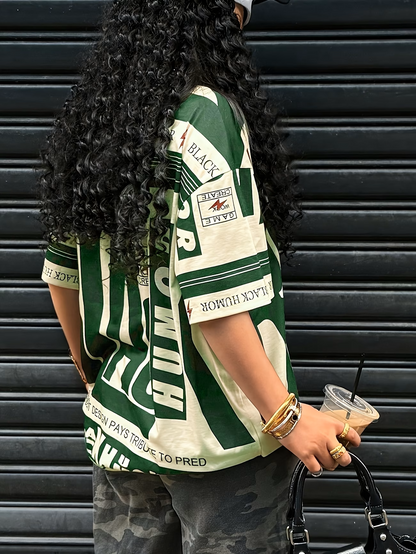 Summer Casual Printed T-Shirt – Effortless Style & All-Day Comfort