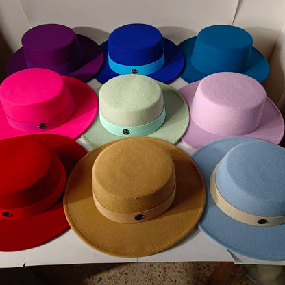 Fedora Hat Wide Brim – 11 Colors | Women & Men
