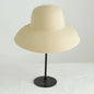 Women's Wide Brim Straw Sun Hat – Foldable Hepburn Style | Beach & Travel