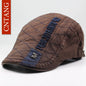 Vintage Plaid Beret Flat Cap – Timeless Retro Sophistication