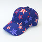 European and American Cross-Border Hats, Uk and Us Outdoor Sun Protection Hats, British Style Union Jack Flag and Stars and Stripes Baseball Caps