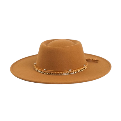 Wide Brim Fedora – Bold Punk-Rock Style Meets Jazz Elegance