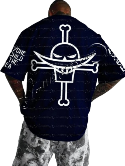 One Piece Jolly Roger Oversized T-Shirt
