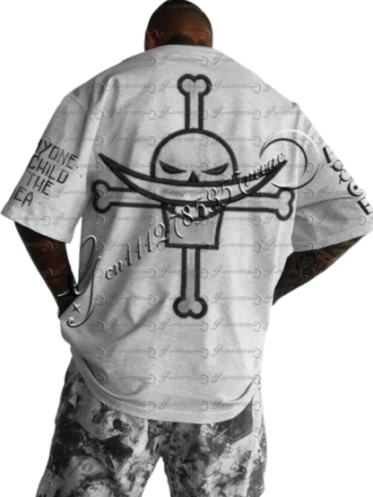 One Piece Jolly Roger Oversized T-Shirt