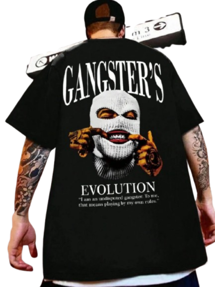 Gangster's Evolution T-Shirt-ironplanetstudio