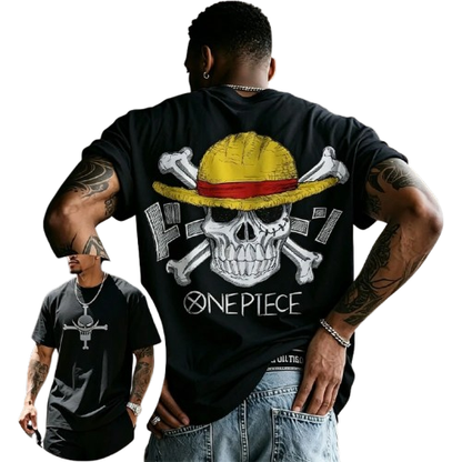 One Piece Skull T-Shirt | Anime Streetwear Graphic Tee