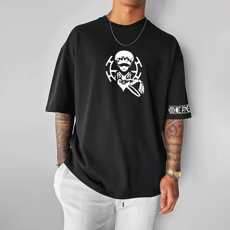 ONE PIECE Trafalgar Law T-Shirt – Anime Style Meets Streetwear Comfort