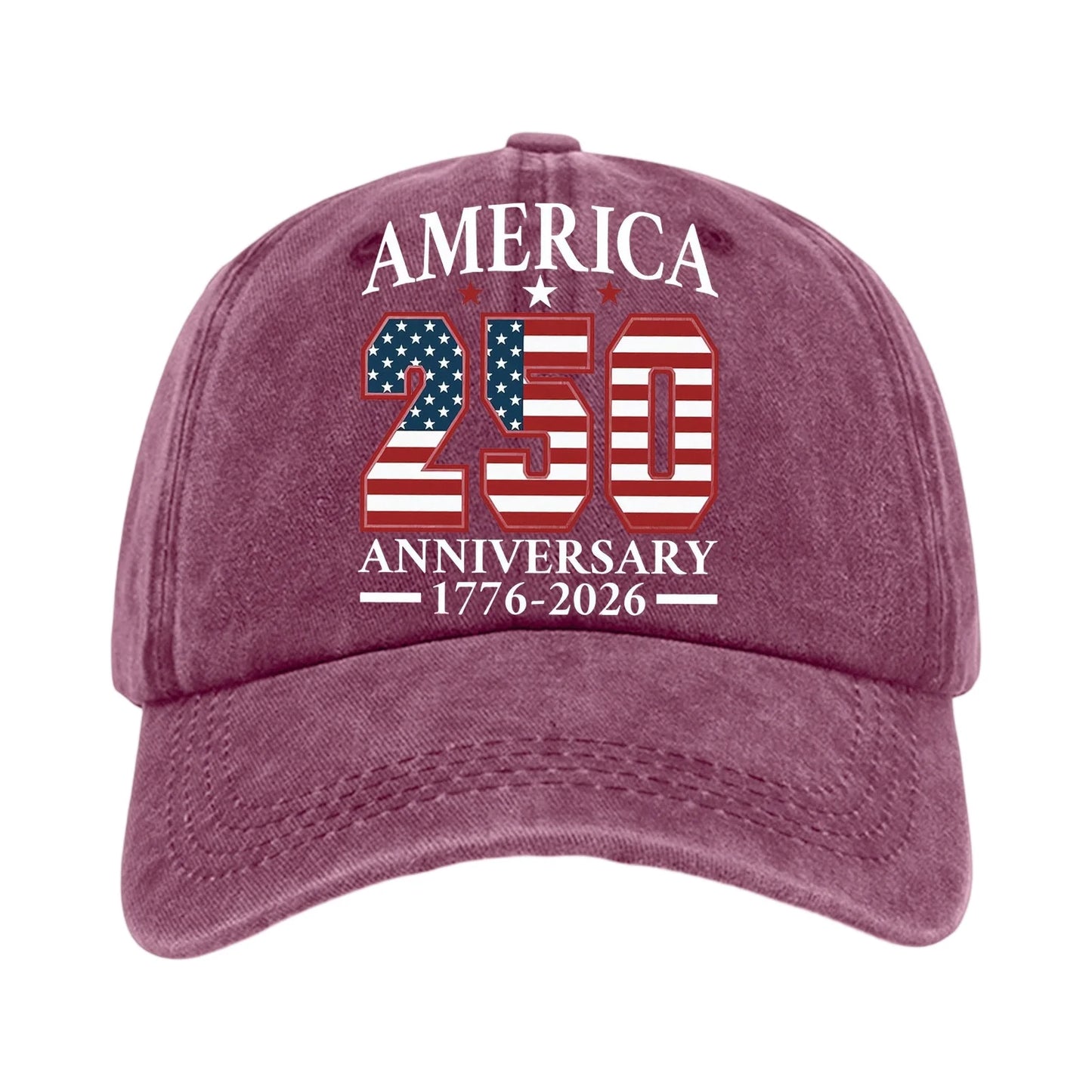 America 250th Anniversary Vintage Baseball Cap – Commemorate History