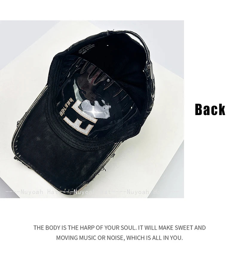 DIFSFL Embroidered Bandhnu Baseball Cap – Unique Urban Style
