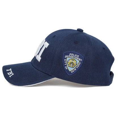 FBI Letter Snapback Baseball Cap – Bold Urban Style
