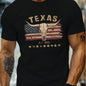 Men’s Texas Longhorn Cow Skull T-Shirt – Western Urban Style