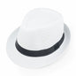 Classic Linen Fedora Jazz Hat – Elevate Your Summer Style