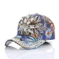 Rhinestone Shiny Baseball Cap – Glamour Meets Street Style