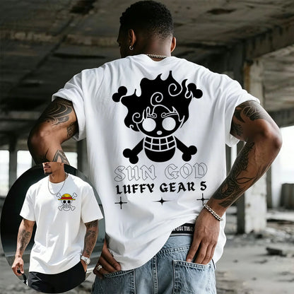 One Piece Skull T-Shirt | Anime Streetwear Graphic Tee