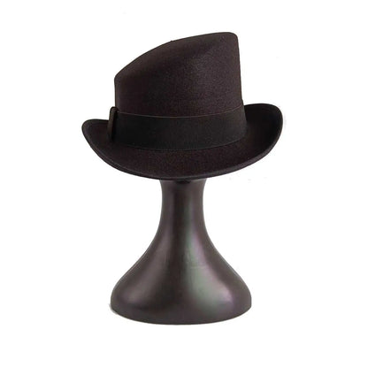 Large High-Top Fedora Hat – Gentleman's Bowler Hat British Style Magic Hat for Men Women 20 Colors