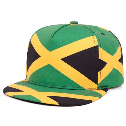 2025 National Flag Flat Brim Hat – Authentic Streetwear Style