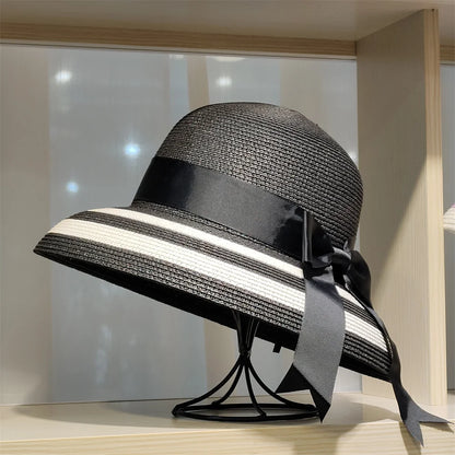 Bucket Hat Summer Hats for Women Fishing Hat Woolen Rhinestone Solid Color Basin Hat Leisure Outdoor Beach Sun Hat