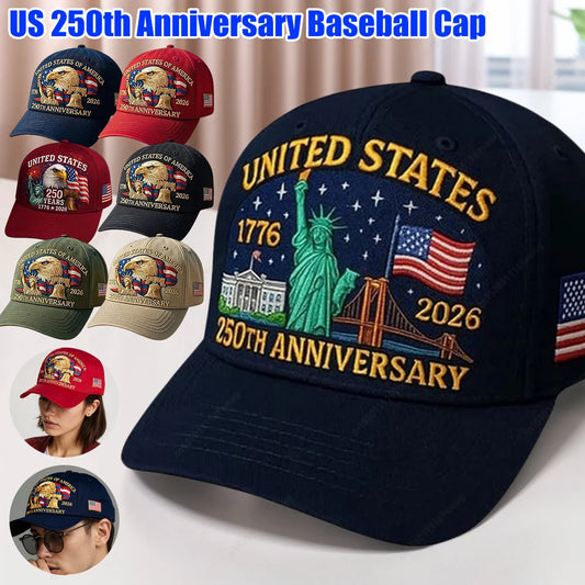 USA 250th Anniversary Baseball Cap – A Timeless Patriotic Tribute