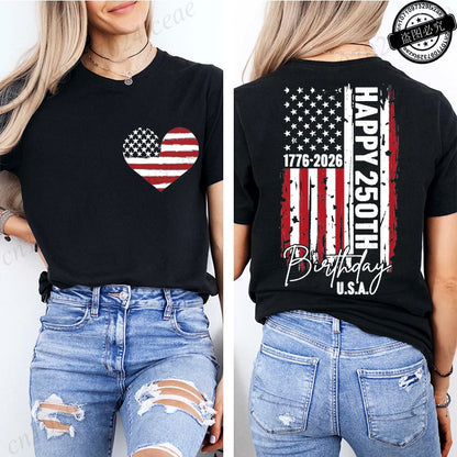 Women’s USA 250th Anniversary Tee – Commemorating 250 Years of Liberty
