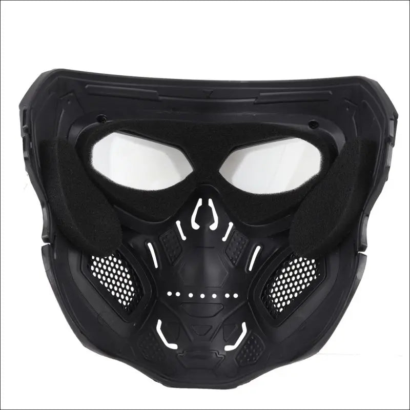 Tactical Skull Skeleton Mask – Full Face Protection with Integrated Goggles