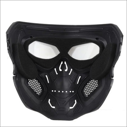 Tactical Skull Skeleton Mask – Full Face Protection with Integrated Goggles