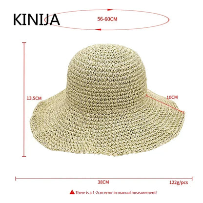 Panama Wide Brim Straw Hat – Sophisticated Summer Protection