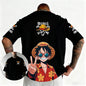 One Piece Japanese Anime Printed Men's T-Shirt Roronoa Zoro Boy Children's Harajuku Short Sleeve Kids Luffy T-shirt Clothing