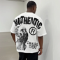 AUTHENTIC "I Am Allergic To People" – Oversized Y2K Streetwear