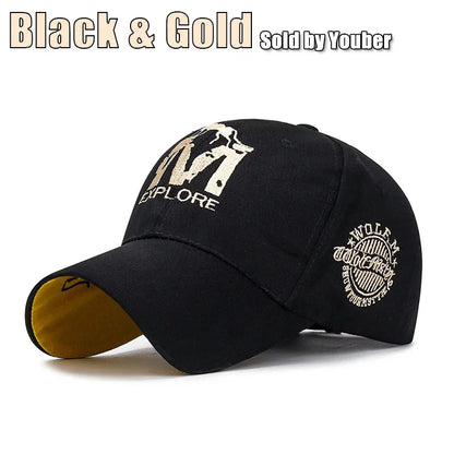 Wolf Totem Embroidery Baseball Cap – Embrace the Spirit of the Wild