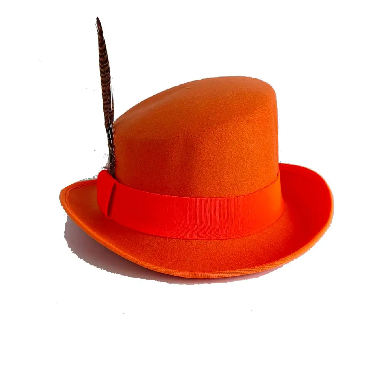 Large High-Top Fedora Hat – Gentleman's Bowler Hat British Style Magic Hat for Men Women 20 Colors