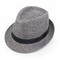 Classic Linen Fedora Jazz Hat – Elevate Your Summer Style