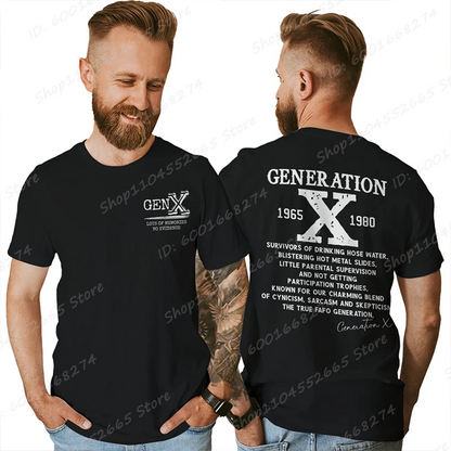 Proud Gen X: The Vintage Generation – Classic Crew Neck Tee