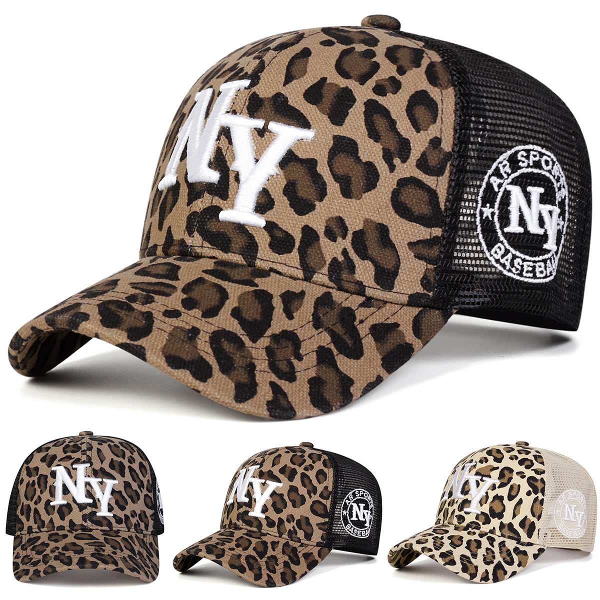 NY Embroidery Mesh Baseball Cap – The Ultimate Summer Breathable Hat